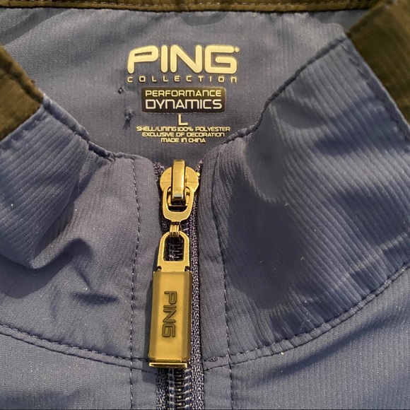 PING Activewear Vest Men’s Large zipper pockets - Picture 5 of 6
